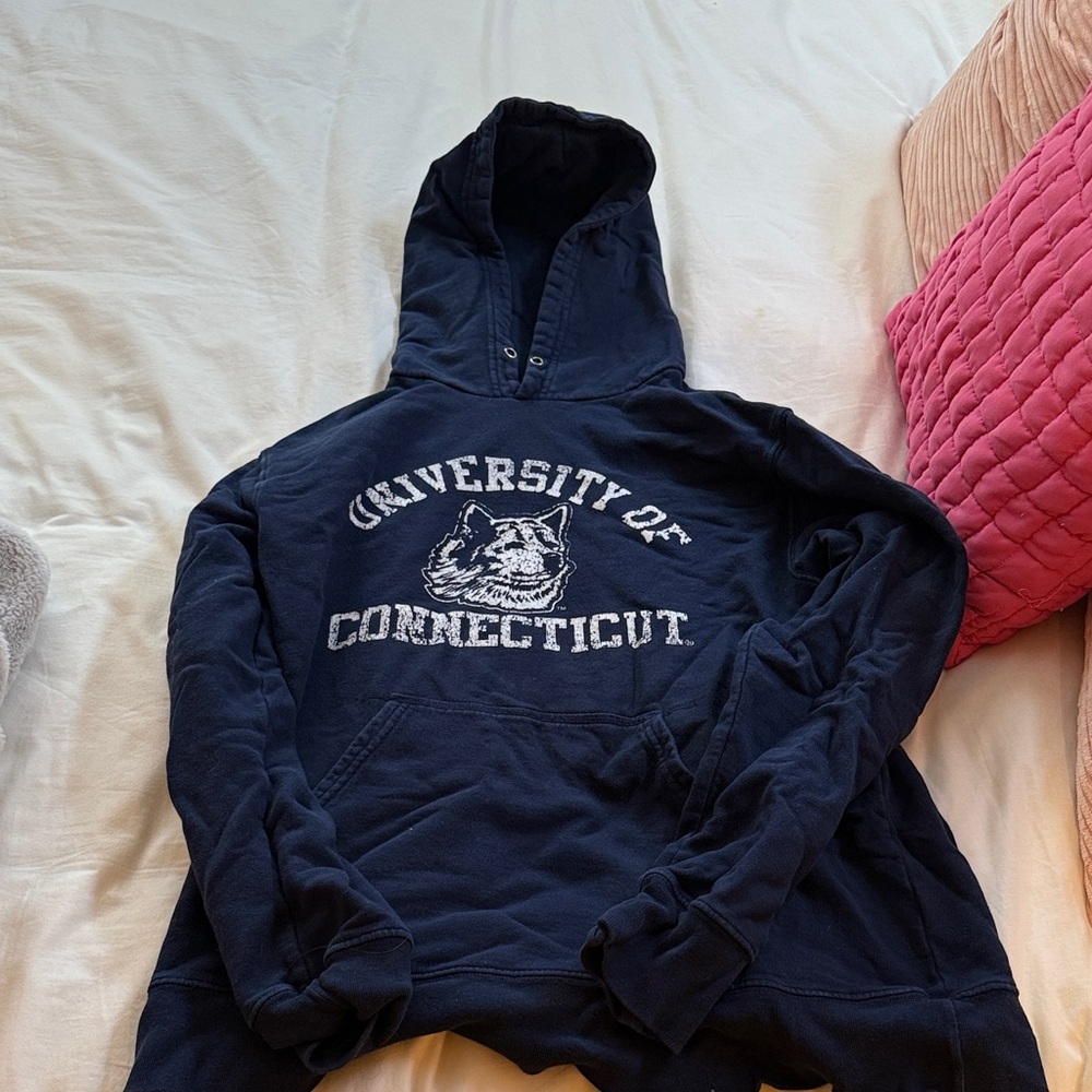University of Connecticut Navy Hoodie